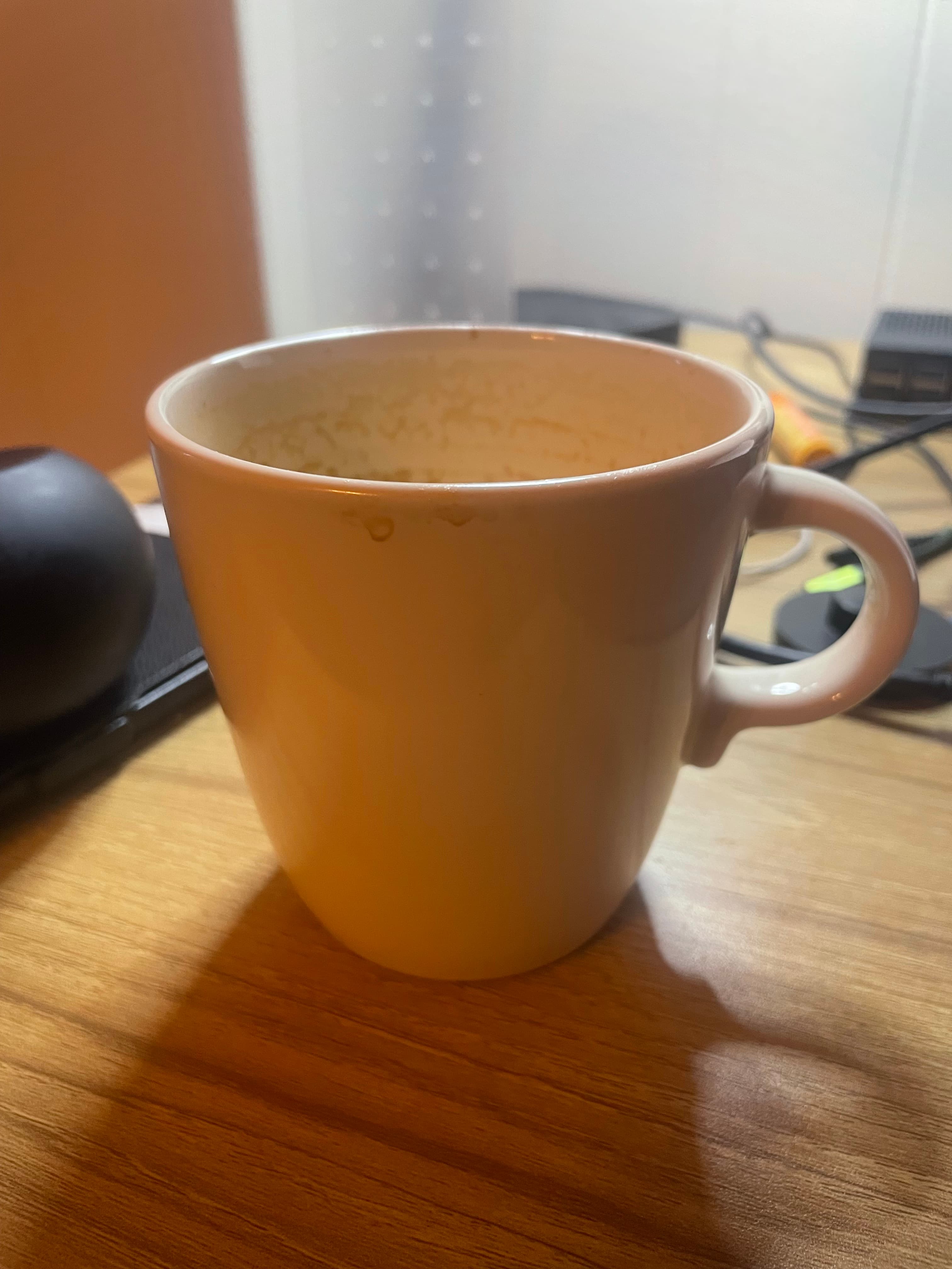 Cup before
